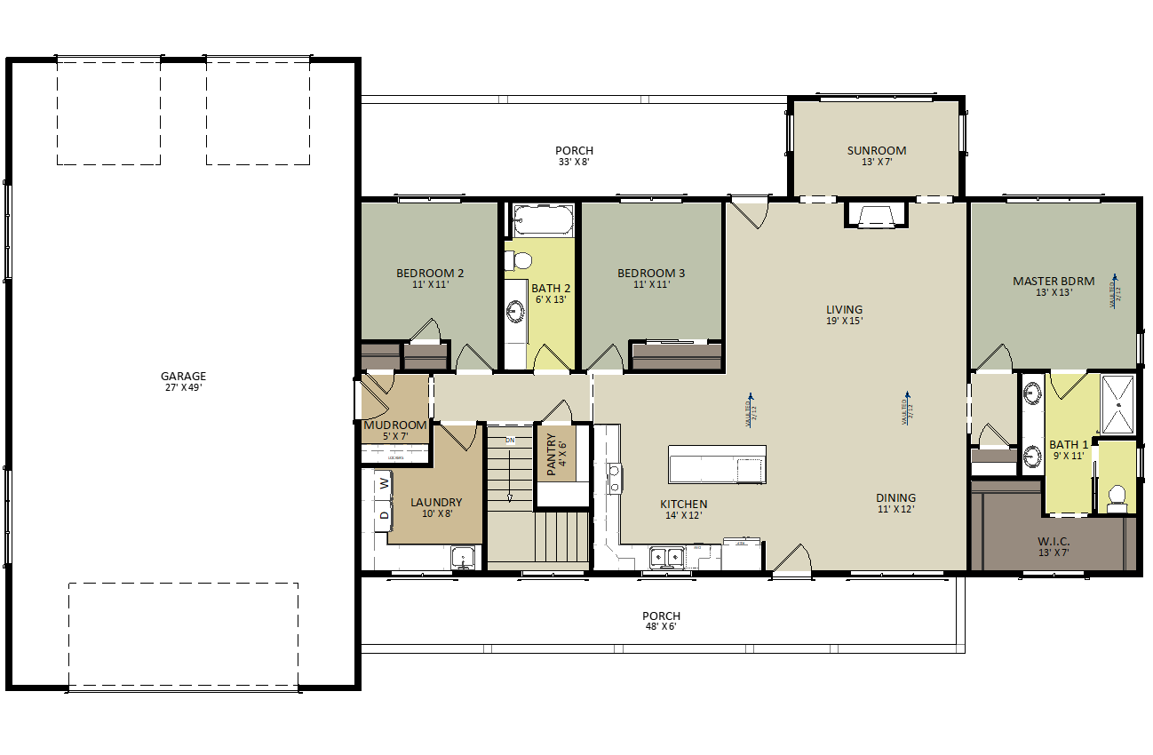 Norway First Floor Floor Plan